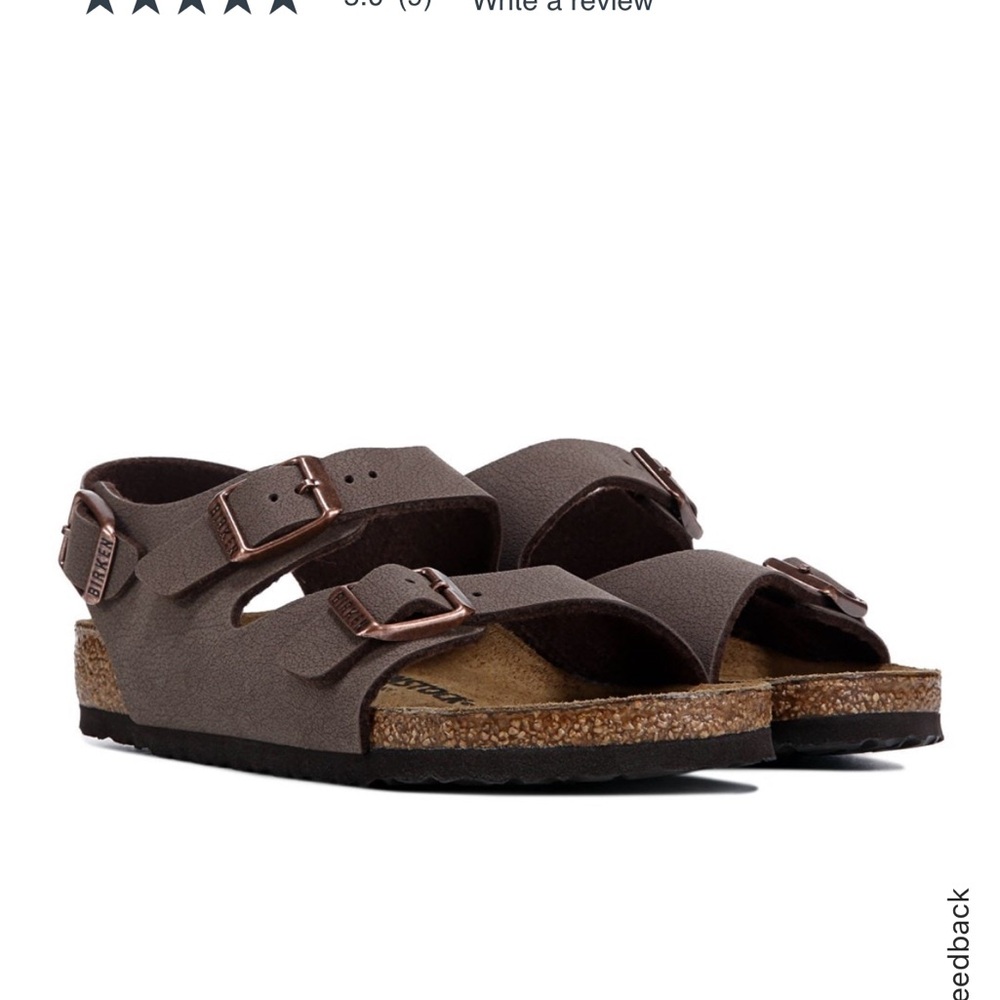 Kids Roma Birkenstocks.
